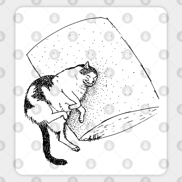 Pitter Portrait (Cat Nap) Sticker by AlyStabz